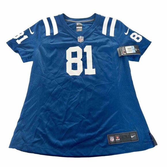 NWT Nike On Field‎ Indianapolis Colts Johnson #81 Jersey Womens Medium - Picture 1 of 7